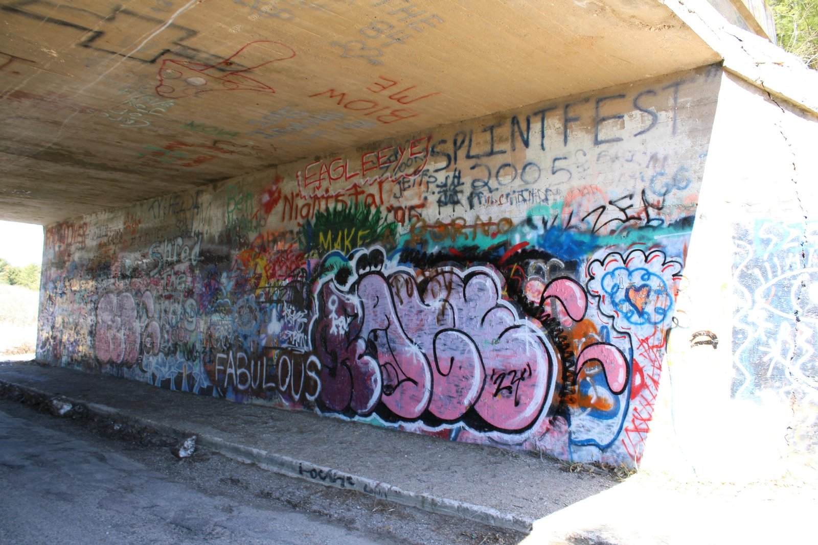 North abutment